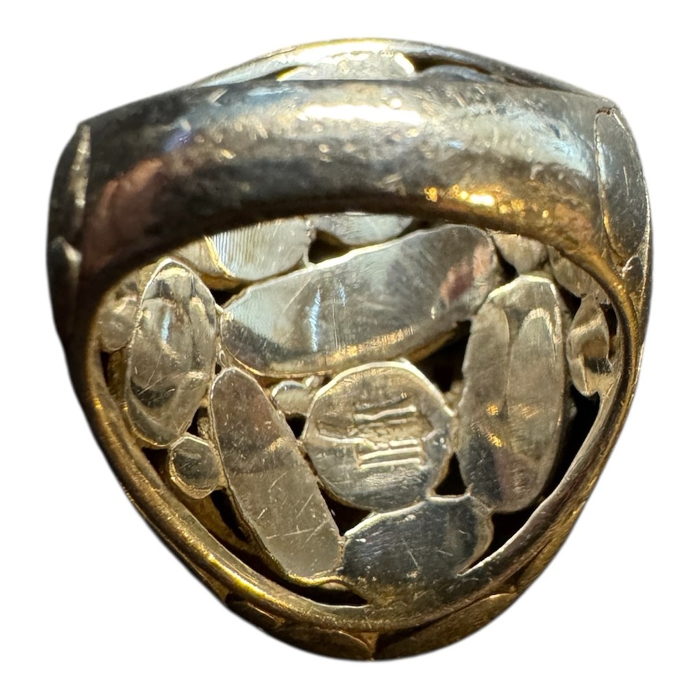 John Hardy Kali Pebble Saddle Design Ring - Picture 5 of 10